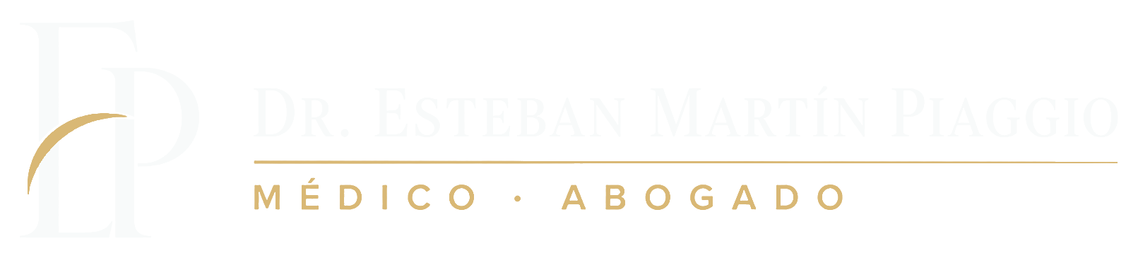 Dr. Esteban Martín Piaggio — Médico · Abogado